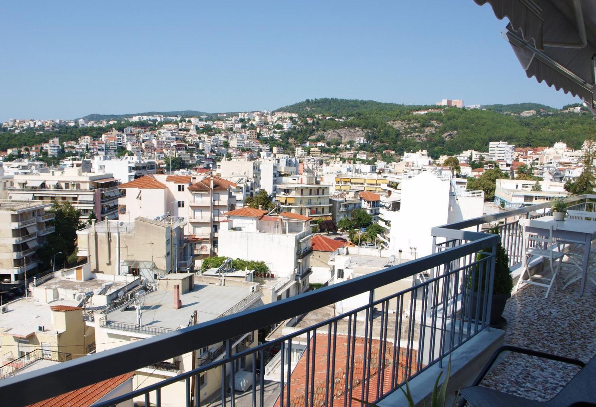 Unique Flat Of Refined Luxury And Splendid Views. Lägenhet Kavala Exteriör bild
