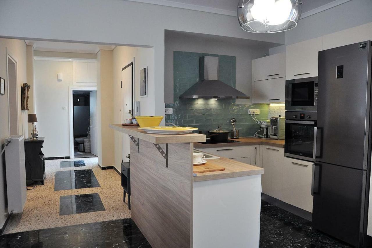 Unique Flat Of Refined Luxury And Splendid Views. Lägenhet Kavala Exteriör bild